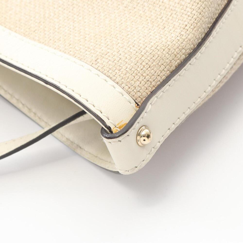 GUCCI Cream Leather Tote Bag - Picture 9 of 13